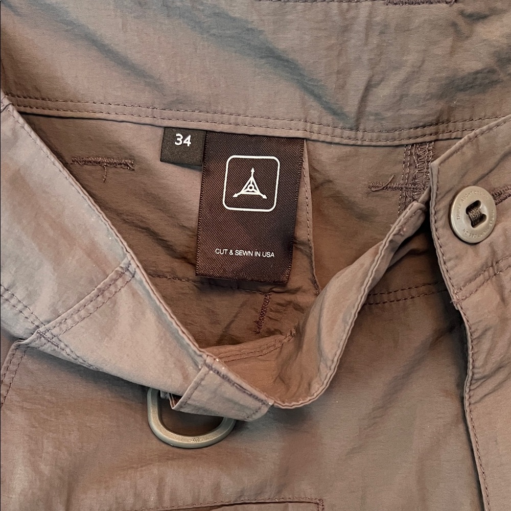 Triple Aught Design Men's Cargo Shorts - Brown - Picture 2 of 3